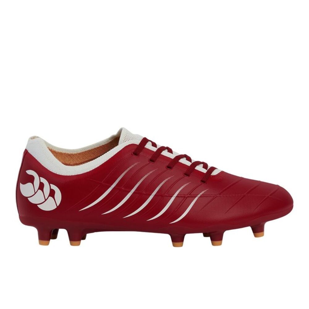Canterbury Unisex Adult Phoenix 2.0 Pro Firm Ground Rugby Boots / Red Dahlia